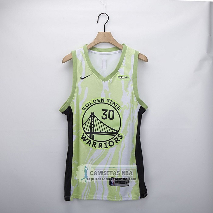 Camiseta Golden State Warriors Stephen Curry Fashion Royalty Verde